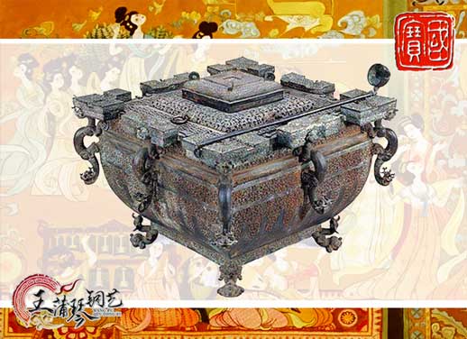 鑒缶，曾侯乙銅鑒缶，我國(guó)最早的“冰箱”